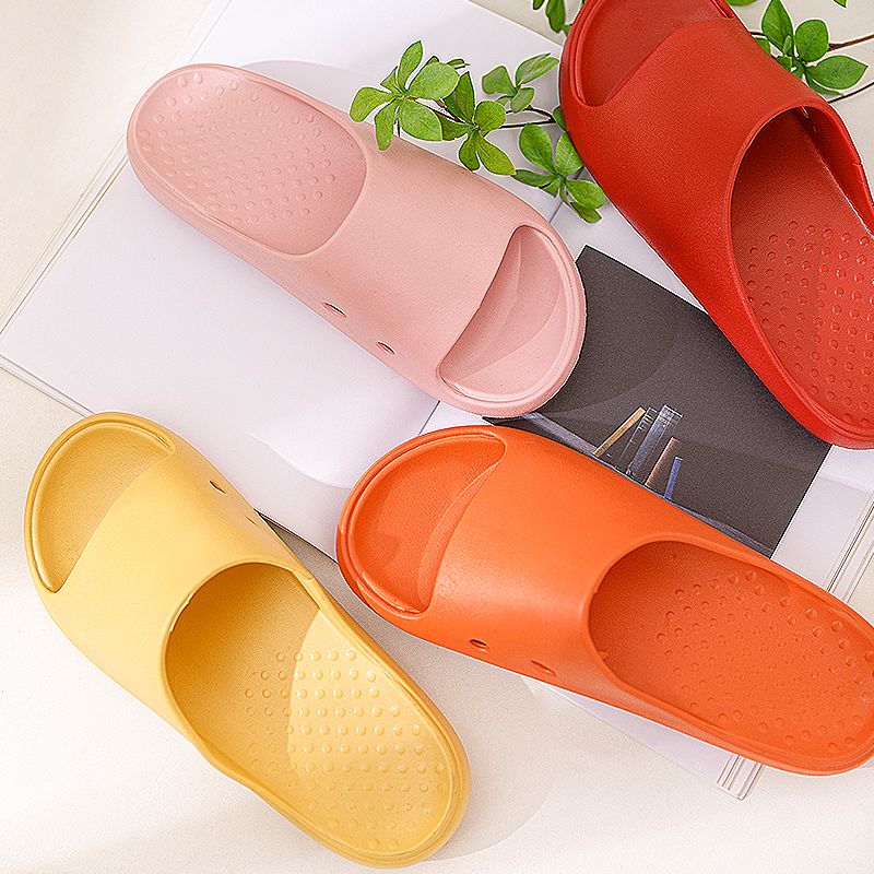 Lady Slide Sandal Printed Logo Custom 