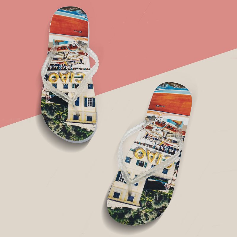 Beach style flip flop
