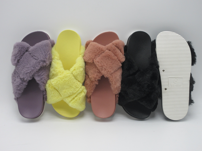 Faux Fur Slippers