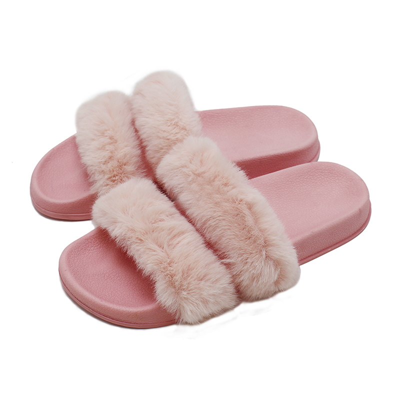 Faux Fur Slippers