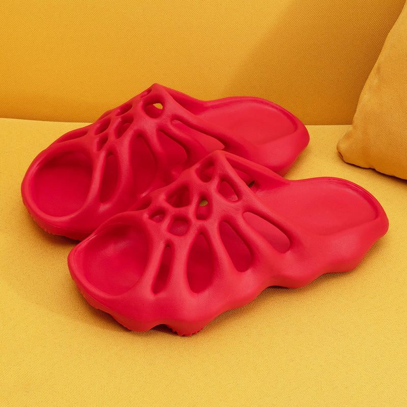 skull thick soled sandals