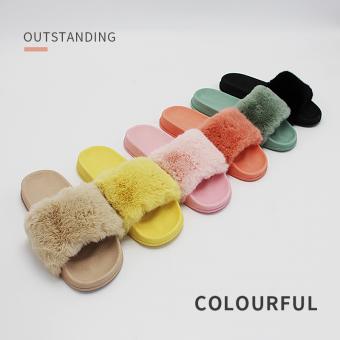 Faux Fur Slippers